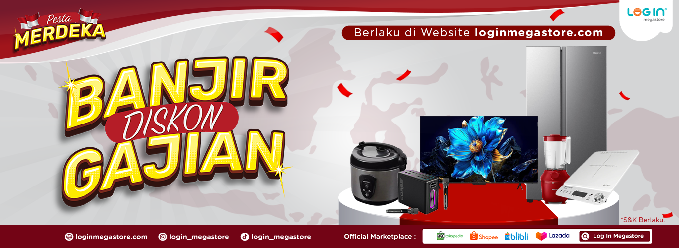 Promo PROMO BANJIR DISKON GAJIAN - Login Megastore